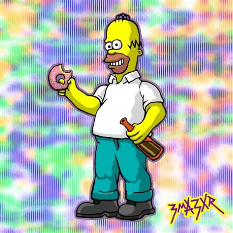 Psycho Thrasher On Instagram “homer Simpson Thesimpson Thesimpsons