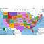 US State Map HD