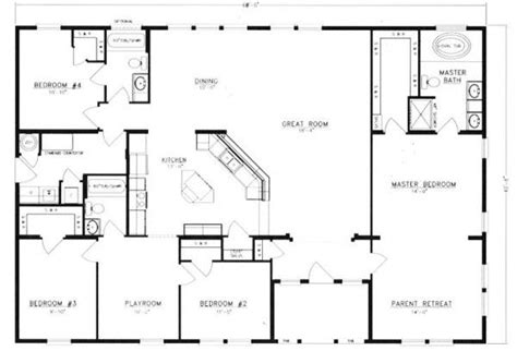 Exceptional Metal 40x60 Homes Floor Plans 379925 Home Design Ideas