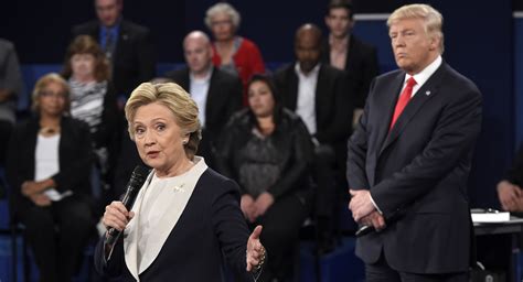 Clinton Says Her ‘skin Crawled From Trumps Looming Behavior At Debate