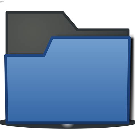 Folder Blue Png Svg Clip Art For Web Download Clip Art Png Icon Arts