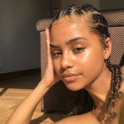 tyla water clear glowing skin girl next door pretty people