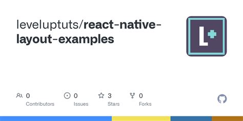 Github Leveluptuts React Native Layout Examples