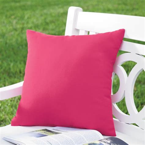 Hot Pink Outdoor Pillows Grandin Road