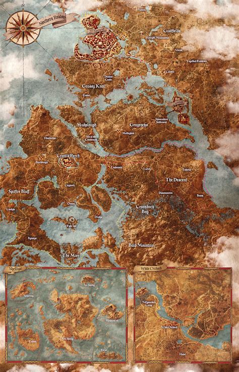 The Witcher 3 Wild Hunt World Map Walkthrough Maps And Game Guide