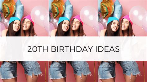 Who said 20th birthdays had to be a drag? Best 20th Birthday Ideas | 35 Insanely Fun 20th Birthday ...
