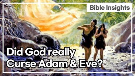 Bible Insights Adam And Eve Were Cursed By God Thats Not True