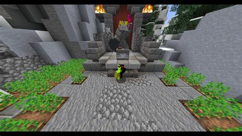 Where To Find The Technoblade Statue In The Hypixel Hub Youtube