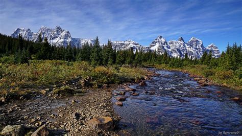 The Ramparts In The Tonquin Valley Viewed From The Trail T Flickr