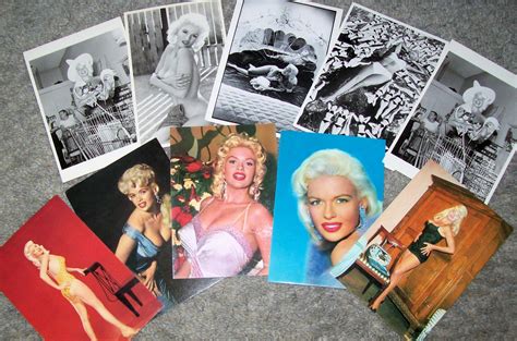 A Selection Of A Few Of My Jayne Mansfield Post Cards I Have So Many