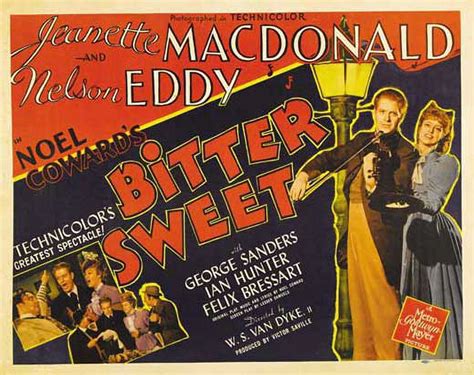 Bitter Sweet Poster 22x28 1940 Half Sheet Style A