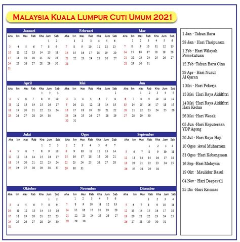 Download Kalender 2022 Malaysia 2022 2022