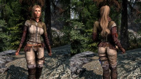 Triss Armor Retextured Se Cbbe 3bbb Bodyslide Unp Physics At Skyrim