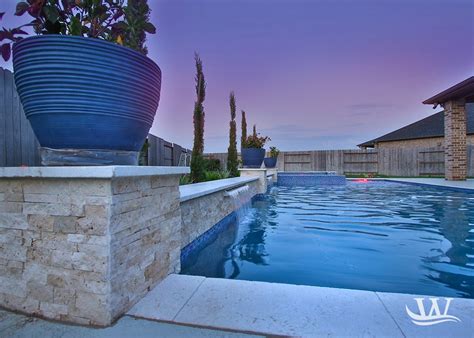 Custom Backyard Pool Designs Waterside Poolscapes