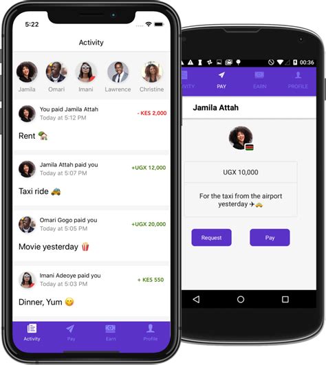 You can deposit money into the app, and pay people by scanning qr codes, or by sending it to their cash app address. Send and receive money from anywhere in Africa | Kaetech ...
