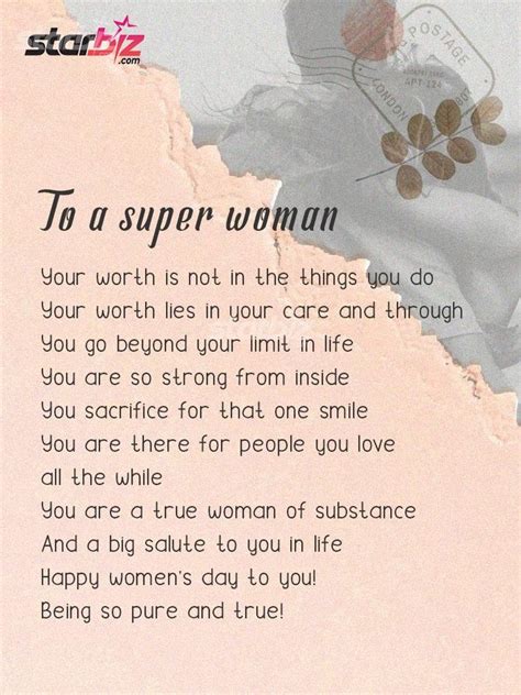 Most Meaningful Womens Day Poems For Mom And Wife