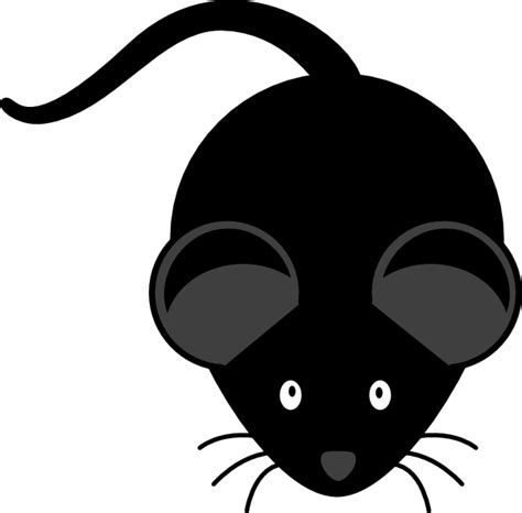 Black Mouse C57bl6 Clip Art At Vector Clip Art Online