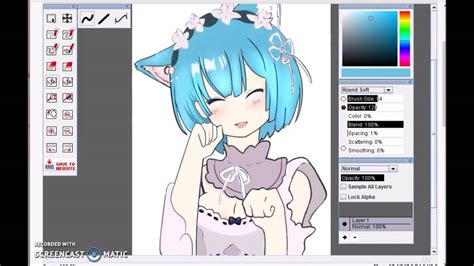 Drawing Another Neko Anime Girl Creating Digital Art