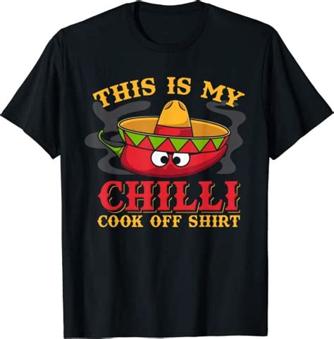 Chili Cook Off Chili Cook Off T Shirt Uk Fashion