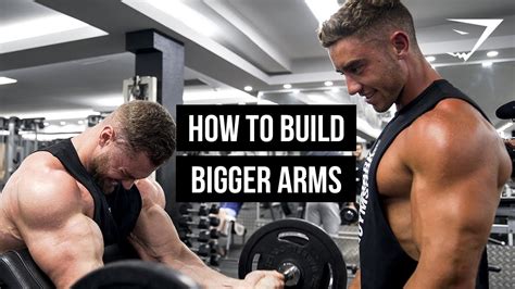 Chris Bumstead Zac Perna Train Biceps And Triceps To Build Size