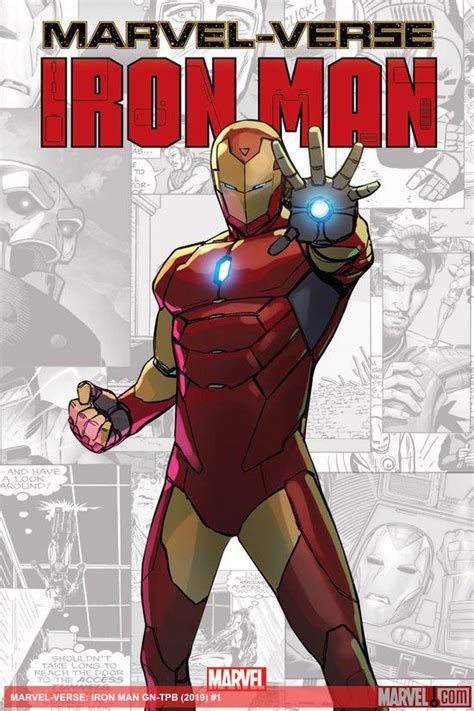 Marvel Verse Iron Man Trade Paperback Comic Issues Comic Books