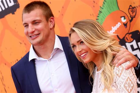 Rob Gronkowski Girlfriend Camille Kostek Hit Wedding After Super Bowl