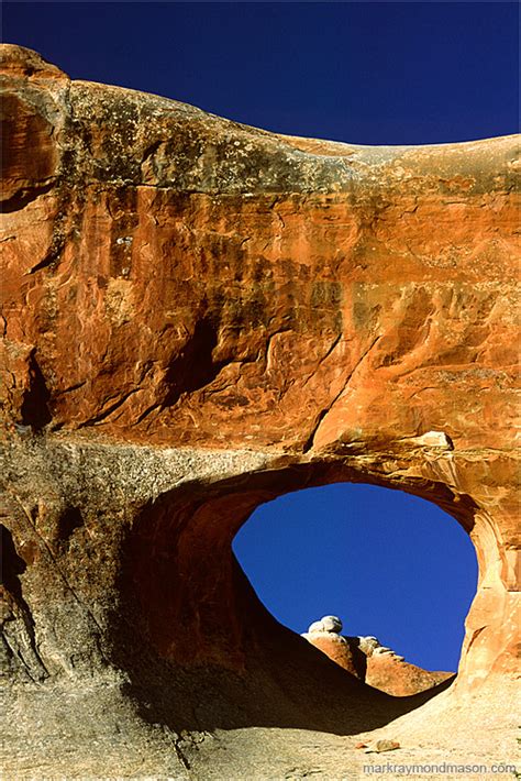 Arch Sandstone Mountain Arches Ut Mark Raymond Mason Fine Art