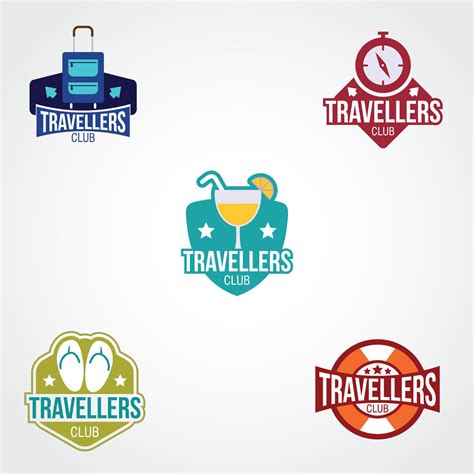 Travellers Logo Design Vector 5107309 Vector Art At Vecteezy