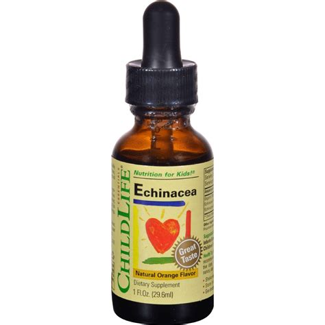 Childlife Echinacea Orange 1 Fl Oz Essential Oils For Babies