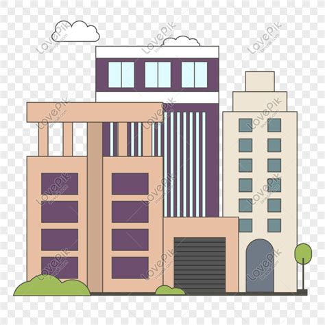 Gambar Bangunan Kartun Gedung Bangunan Gambar Animasi Animasi Images