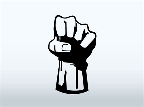 fist icon vector 218485 free icons library