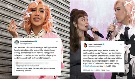 Vice Ganda Apologizes For Brandagulan With Anne Sometimes I Hate
