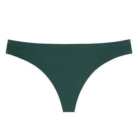 See Thru Bikini Panties Seamless Thong Panties Women S Breathable Stretch Thong Underwear Thong