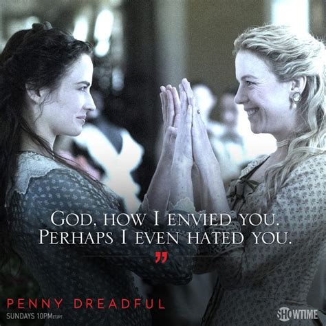 penny dreadful eva green as vanessa ives and olivia llewellyn as mina harker p s your fathe