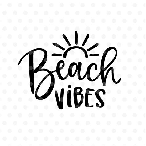 Beach Vibes SVG EPS PNG DXF 606021 SVGs Design Bundles