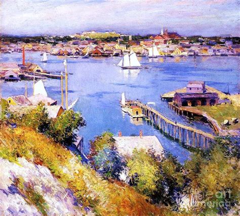 Gloucester Harbor Painting By Roberto Prusso Fine Art America
