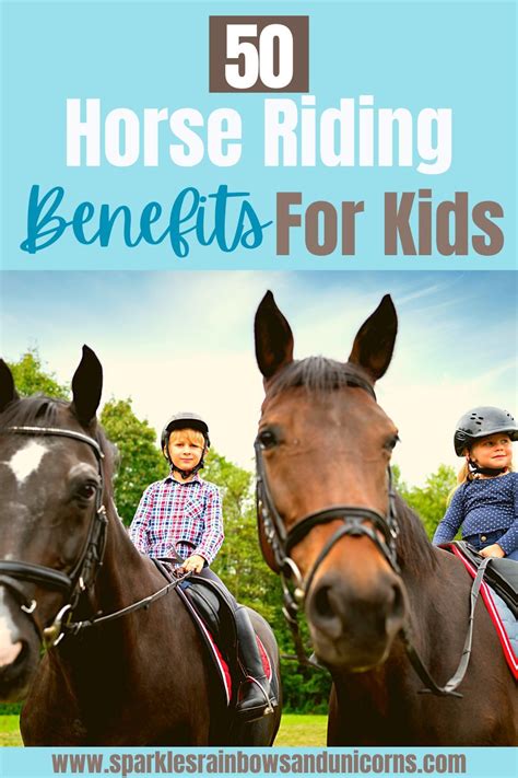 50 Benefits Of Horseback Riding For Kids In 2021 Horseback Riding