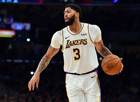 Anthony davis appears as another talented nba performer scouted by the new orleans hornets agents back in 2012. Anthony Davis Lakers