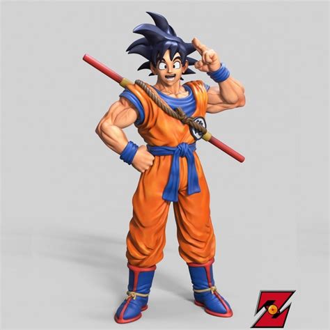Goku Stl Files For 3d Print