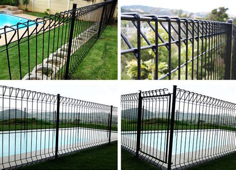 Brc Galvanised Steel Mesh Fence Panels Heavy Gauge Welded Wire Fence