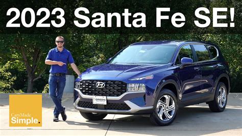 2023 Hyundai Santa Fe Se Awd Value Suv On A Budget Youtube