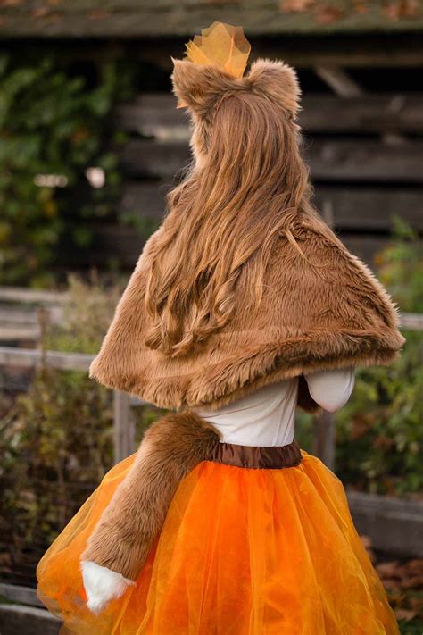 Girls Fox Halloween Costume 0003 5 Minutes For Mom