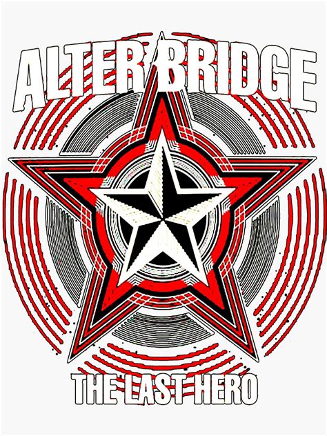 Alter Bridge Rock Band Logo Sticker For Sale By Ftommasetti5x Redbubble