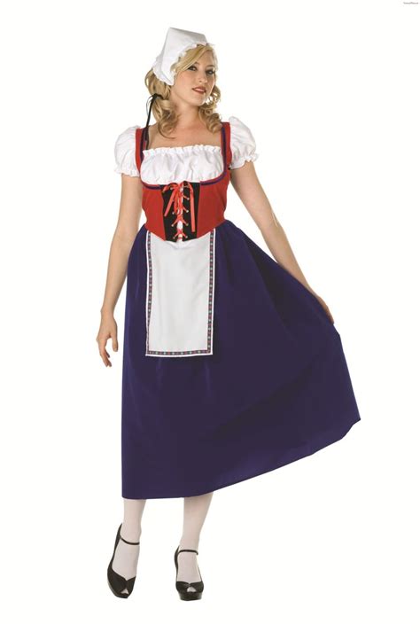 Swiss Miss Maiden Costume Maid Costume Plus Size Costume Costumes