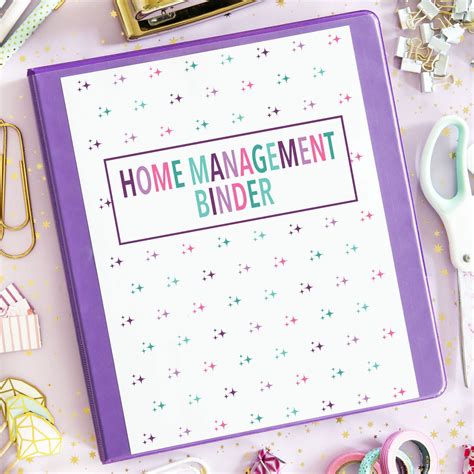 Free Printable Home Management Binder To Organize Your Life