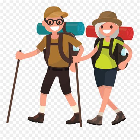 Download Hiking Cartoon Png Clipart 5686315 Pinclipart