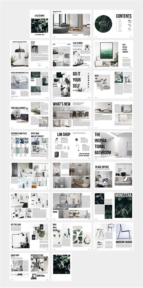 Lim Home Design And Interior Magazine Interior Design Portfolio Layout