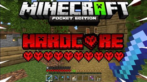 How To Play Hardcore Mode In Mcpe Minecraft Bedrock Edition Hardcore Mode Addon Showcase 1 16