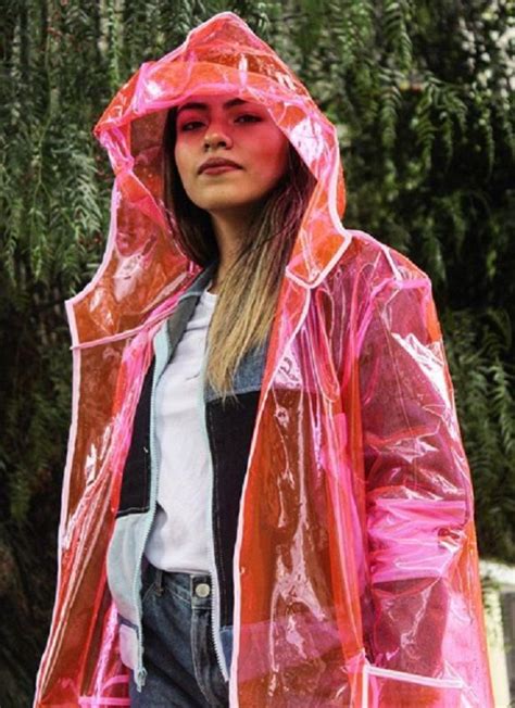 Pin By Kornet Mackormik On Плащ Rain Wear Pink Raincoat Fashion