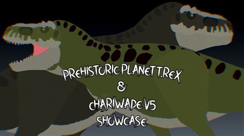 Prehistoric Planet Trex And Chariwade V5 Stick Showcase Collab With Alientyrannorex Youtube